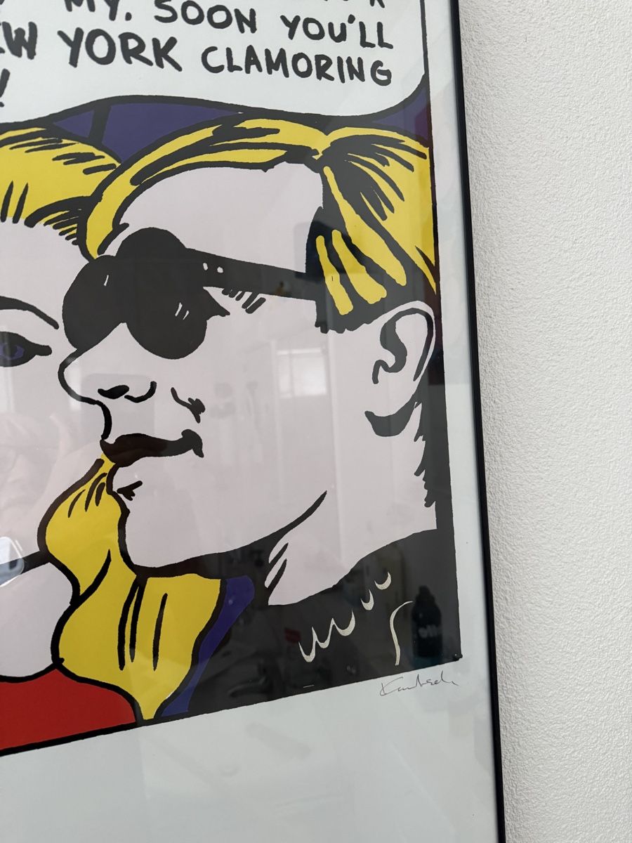 Foto & Immagini: Pop-Art Bild von Sam Kautsch, Masterpiece Roy Lichtenstein – Usato da Affoltern am Albis venduto da Birdy8910 3