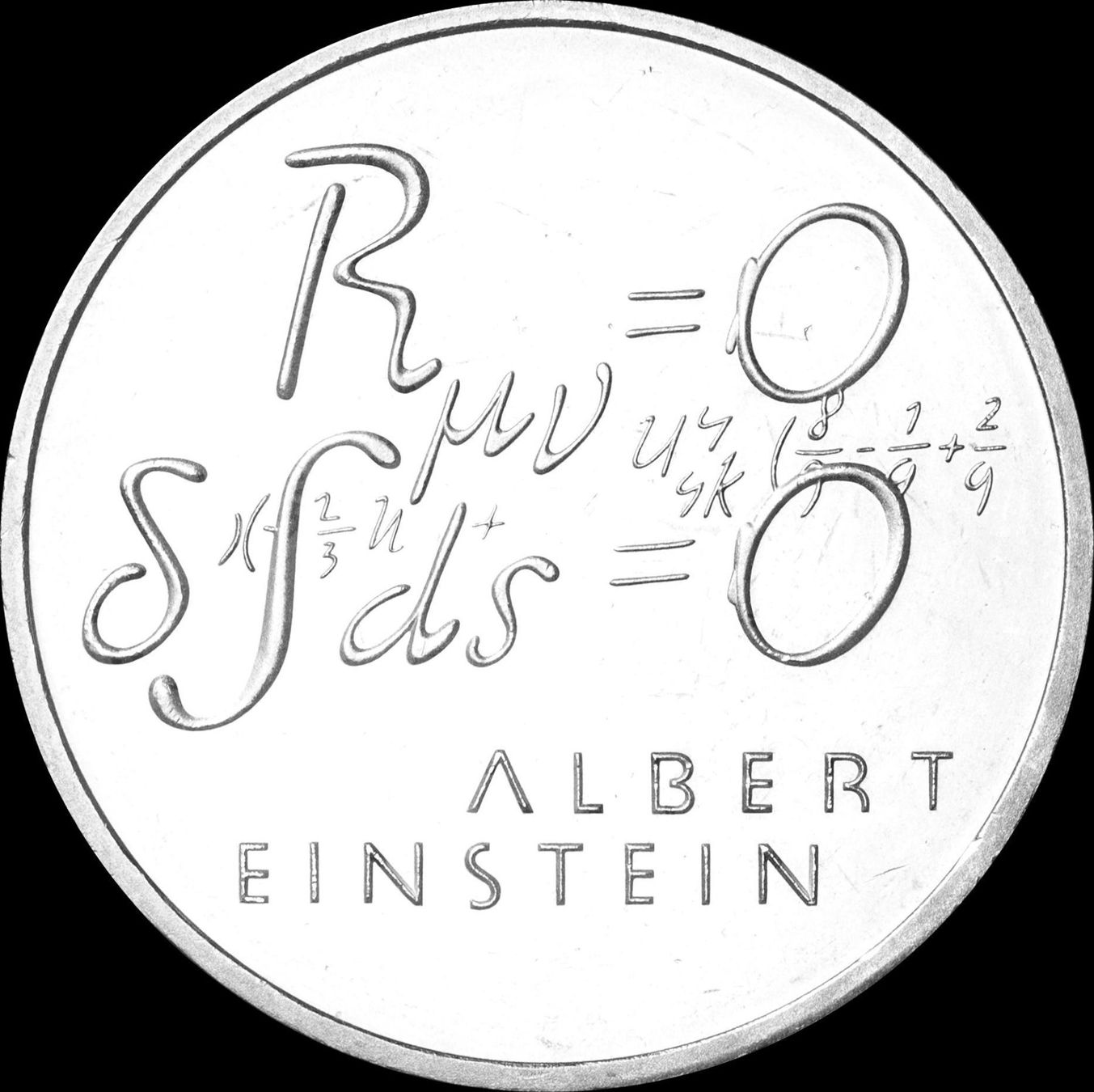 Tutti le monete: 5 Franchi serie limitata 1979 ALBERT EINSTEIN – Usato da Sigirino venduto da acquila16