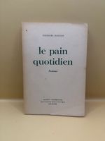 Georges Haldas Le pain quotidien EO 1960 Plattner
