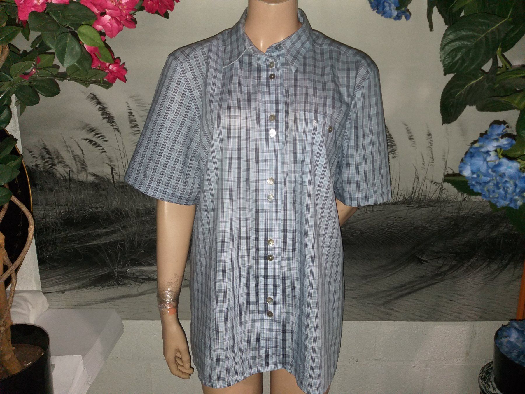 Eterna Camicette: Chemisier/Bluse ETERNA     Taille/Grosse 46 – Usato da Cossonay-ville venduto da Super-Price-Quality