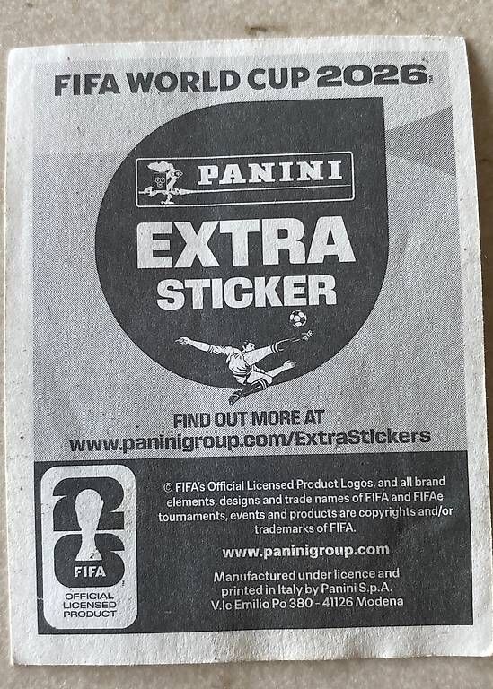 Carte collezionabili: Panini Extra Stickers – Usato da Luzern venduto da coja305 4
