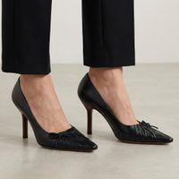 Vintage GUCCI Pumps aus schwarzem Leder Grösse 37.5
