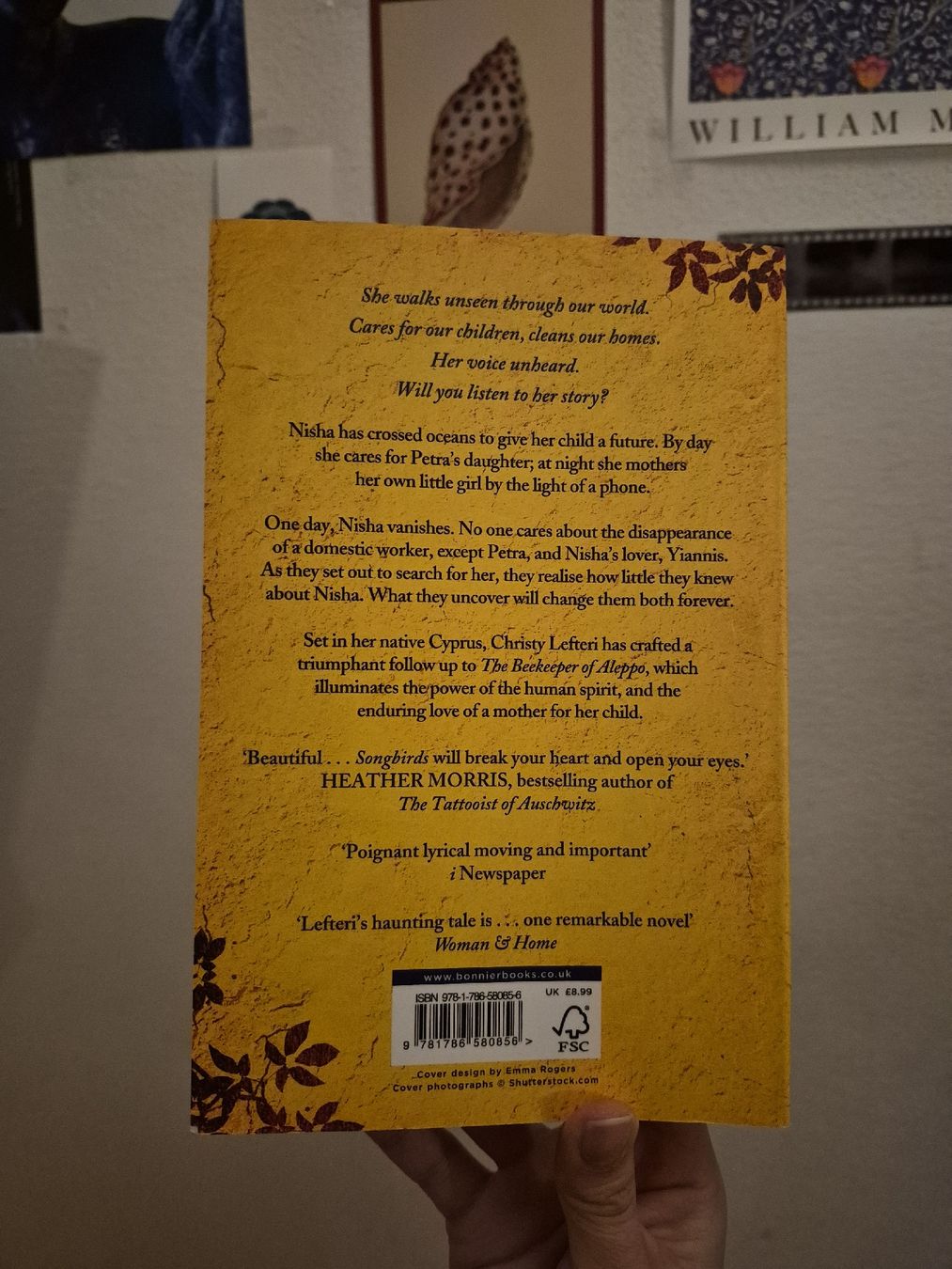 Libri: Songbirds - Christy Lefteri – Nuovo (secondo la descrizione) da Villars-sur-Glâne venduto da dia_2q2l 1