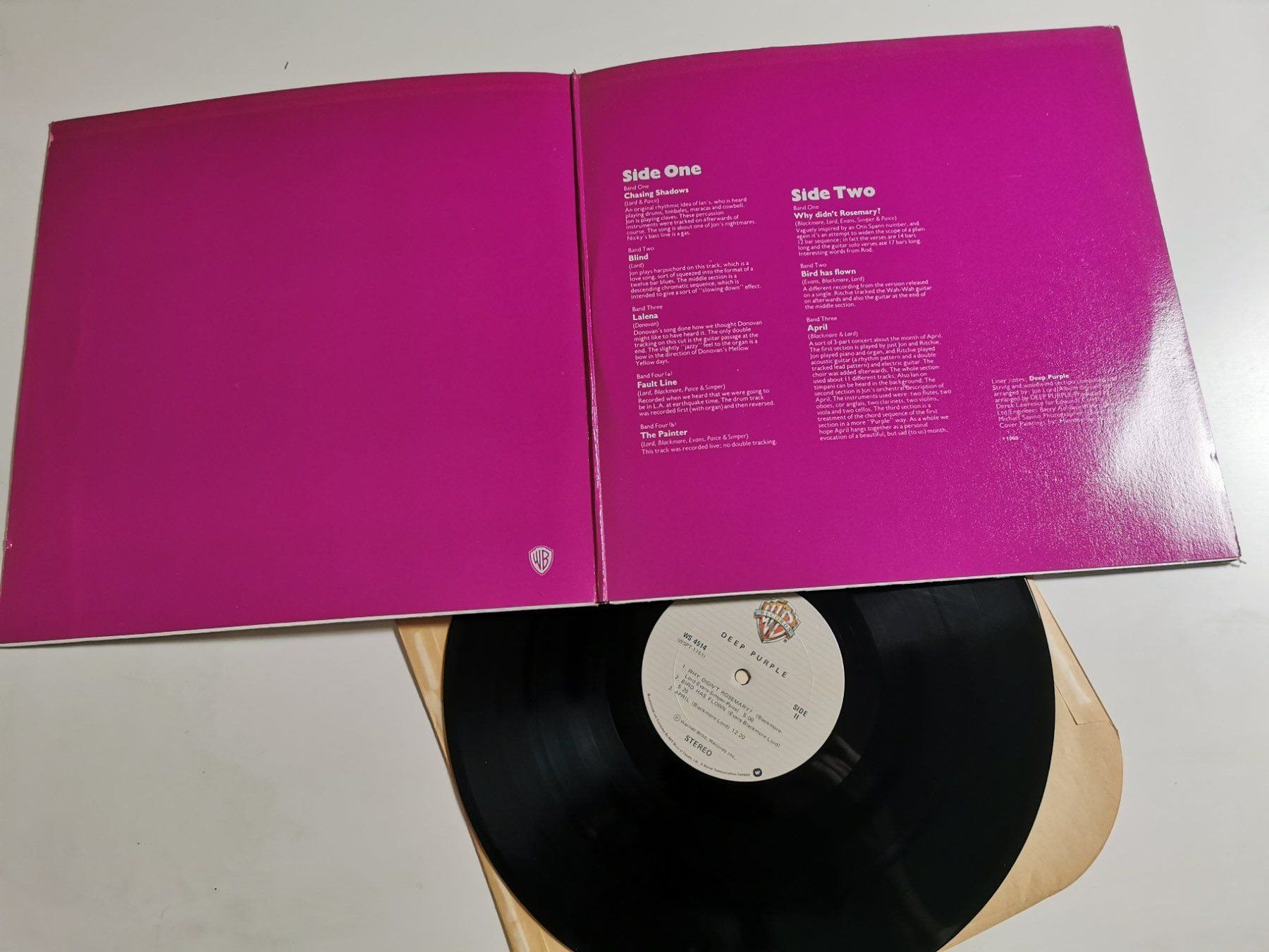 Schallplatten: DEEP PURPLE SELF TITLED – Gebraucht aus Grafenried von House-of-Oldies 2