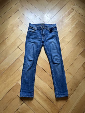 Nudie Jeans W30 L32 Lean Dean Worn Indigofera