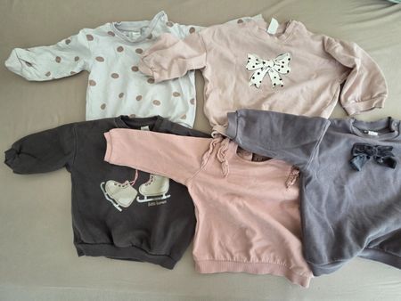 Winter-Sale: 5er Set Pullover, H&M, Grösse 86