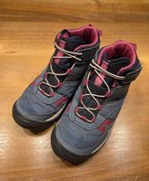 Wanderschuhe Quechua blau pink Grösse 30 guter Zustand