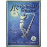 Blechschild-MC CONNELLS WHISKY-HARFE - 30 x 40 cm