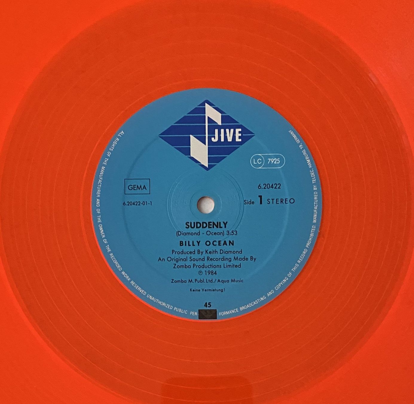 Dischi in vinile: Billy Ocean, Suddenly – Usato da Flums venduto da Empe1 4