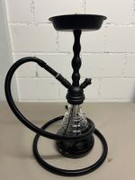 AMY Deluxe Shisha schwarz mit Zubehör – ohne Tabakkopf