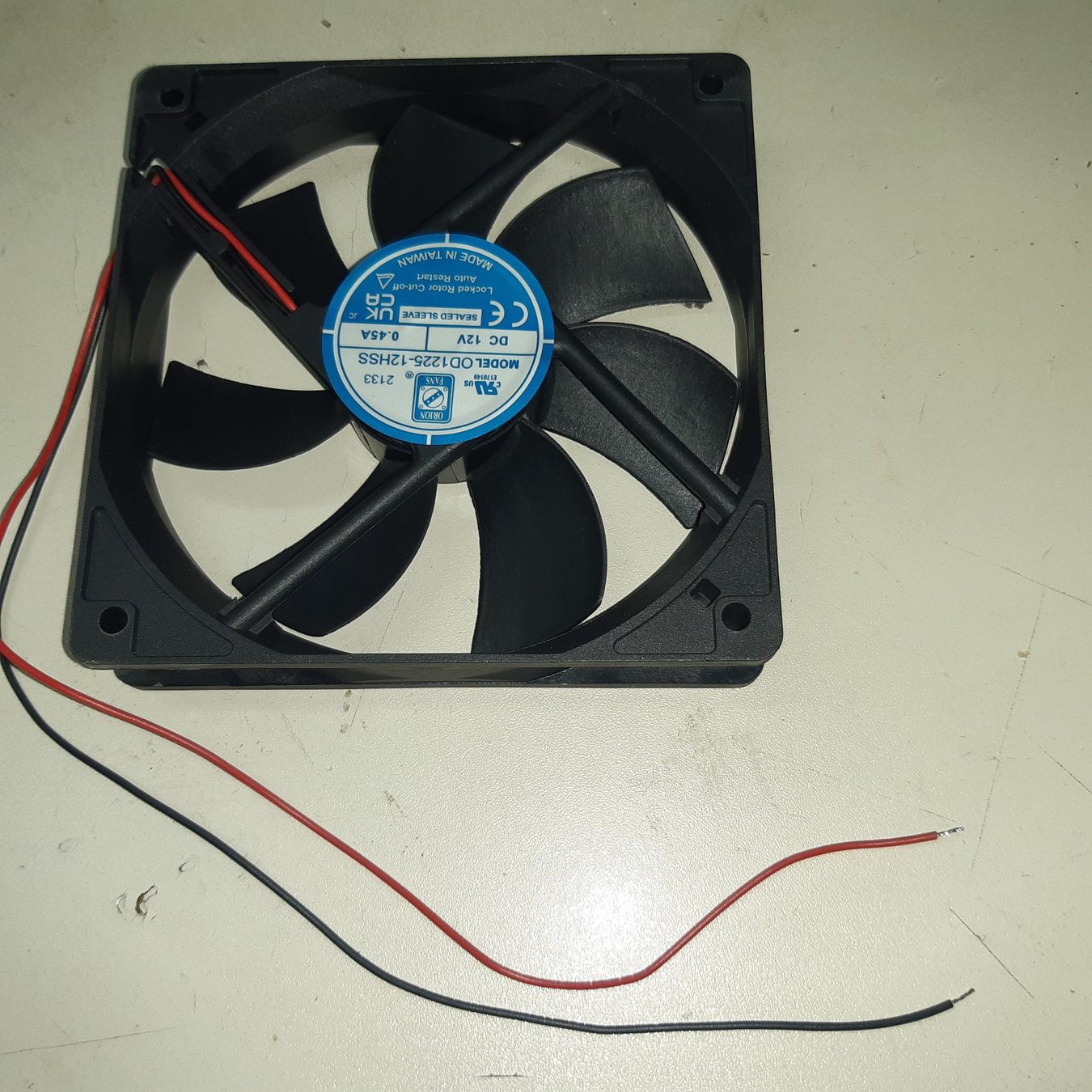 Componenti elettronici: Lüfter 12VDC ORION OD1225-12HSS – Nuovo e nell'imballaggio originale da Fehraltorf venduto da STEMAC01TK 1