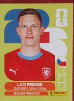Lukas Provod Sticker neu, Panini, FIFA
