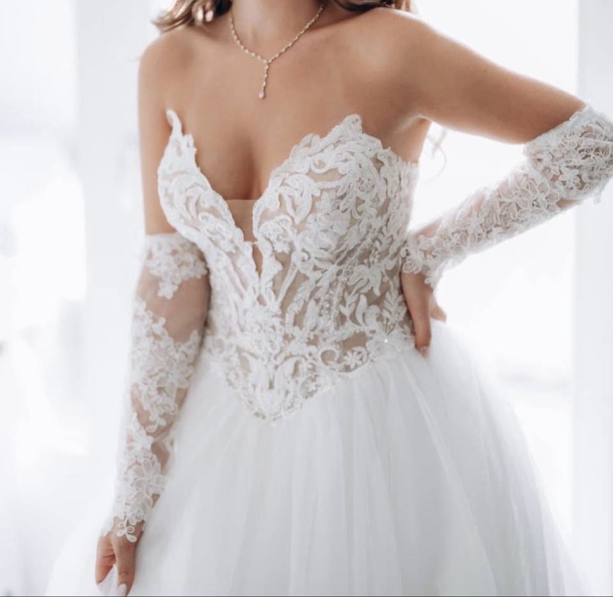 Vestiti: Diane Legrand Designer Hochzeitskleid – Nuovo (secondo la descrizione) da Goldach venduto da rei_6wpw 1