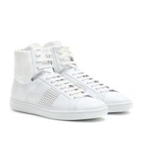 Orig. SAINT LAURENT High Top Sneakers, Gr. 35, 100% Leder