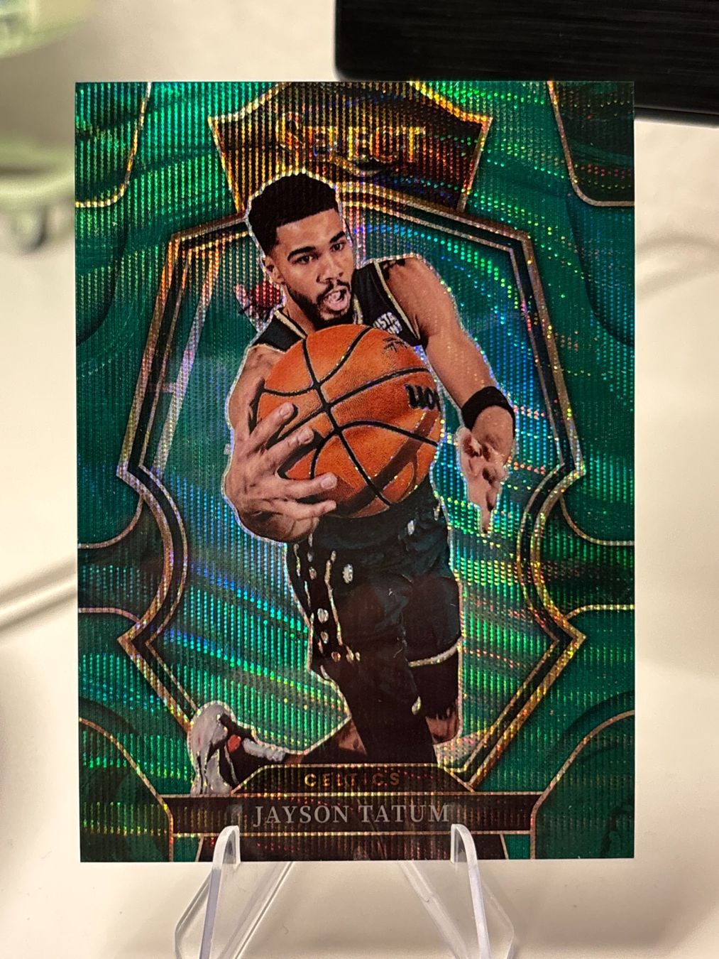 Panini Carte collezionabili: 2022 JAYSON TATUM /50 PANINI SELECT PREMIER LEVEL GREEN NBA – Nuovo (secondo la descrizione) da Aarberg venduto da gocardz.shop