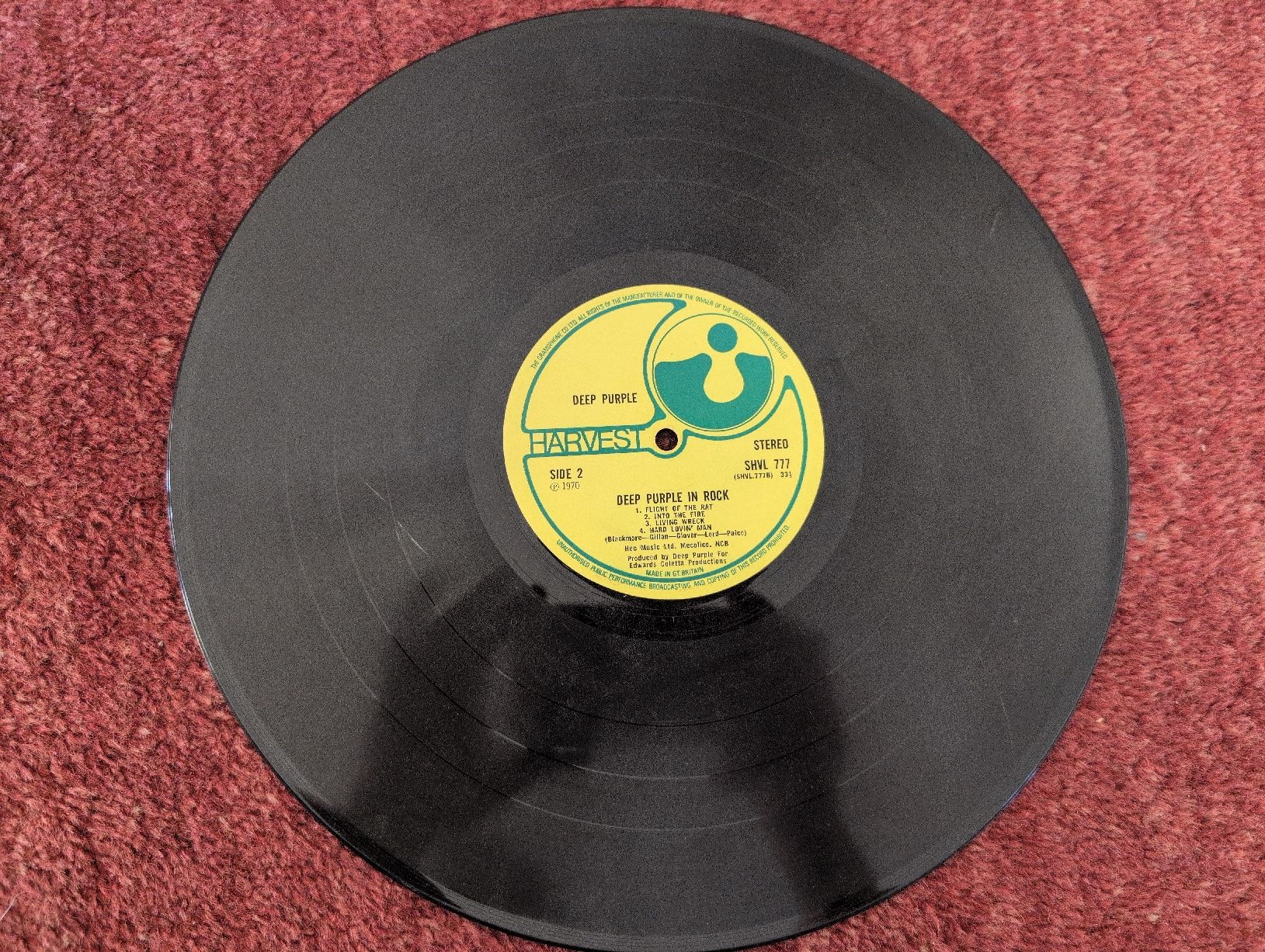 Dischi in vinile: Deep Purple - In Rock Vinyl Schallplatte Top Zustand – Usato da Mumpf venduto da Mica1 4