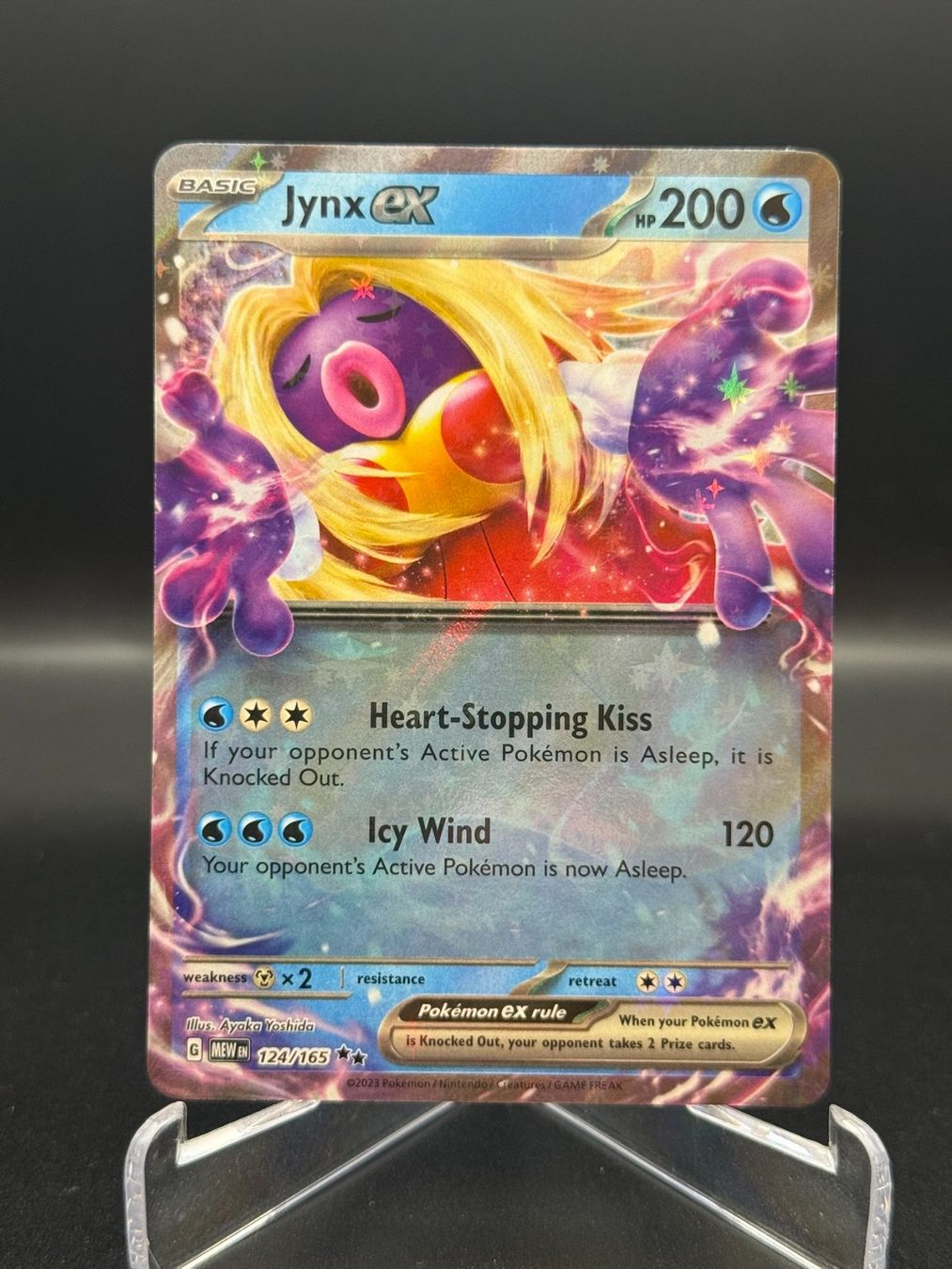 Pokémon Carte collezionabili: Jynx ex (MEW 124) – Usato da Birmensdorf ZH venduto da SnorlaxMail