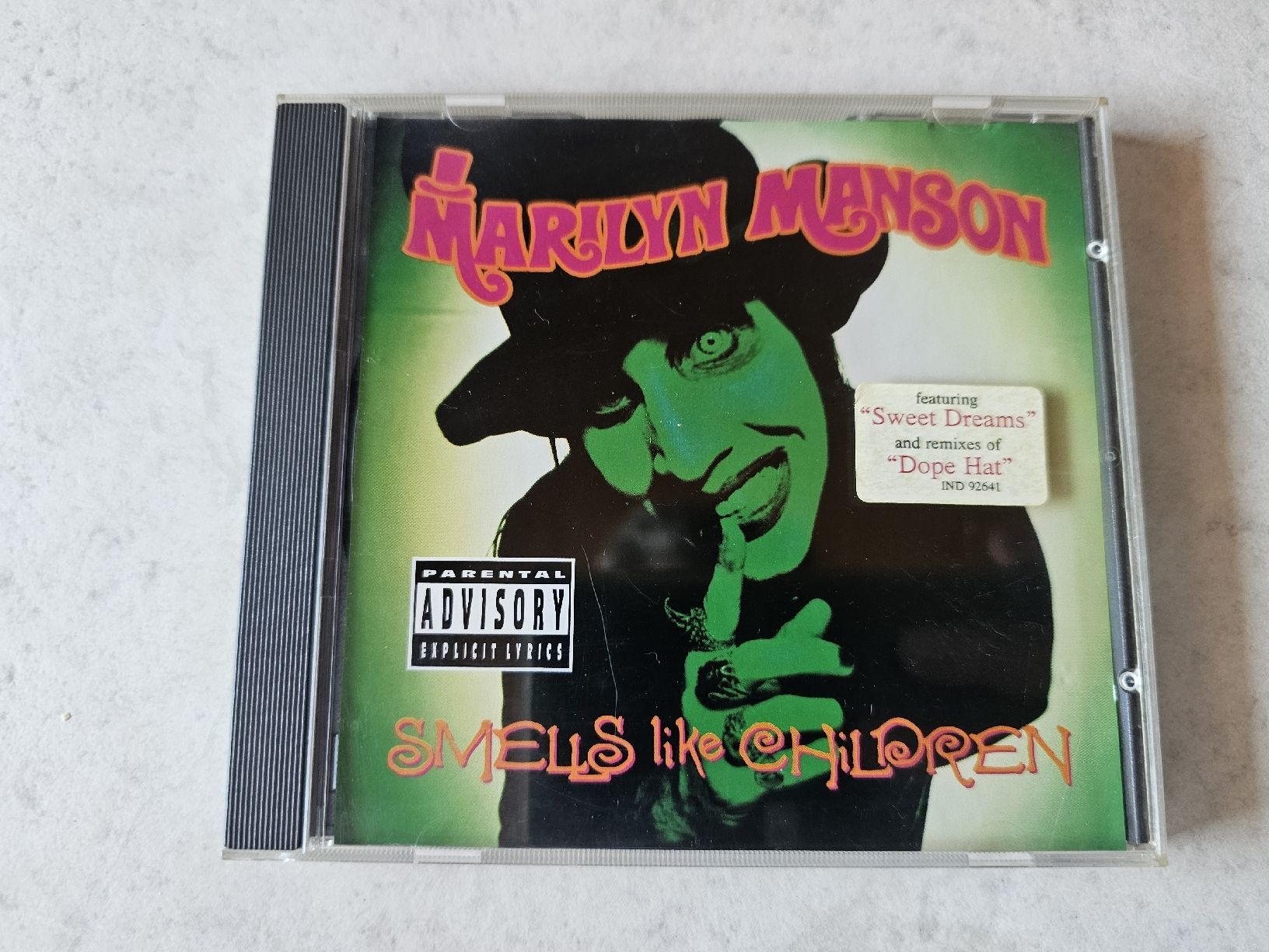 CD: Marilyn Manson  -  Smells Like Children – Usato da Schneisingen venduto da backstore24