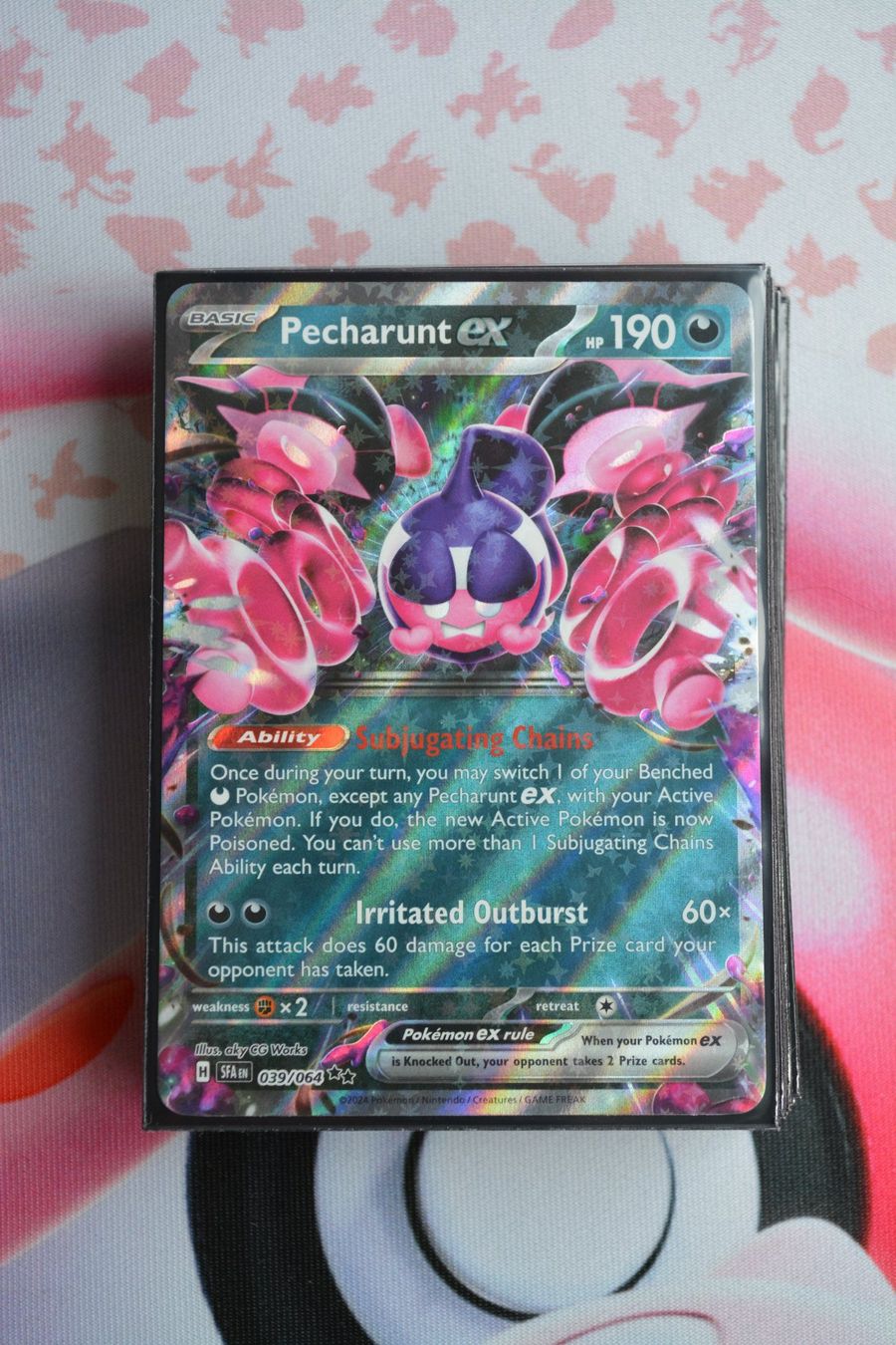 Pokémon Sammelbilder & Trading cards: Pecharunt ex – Gebraucht aus Altstätten SG von GGsGameshop