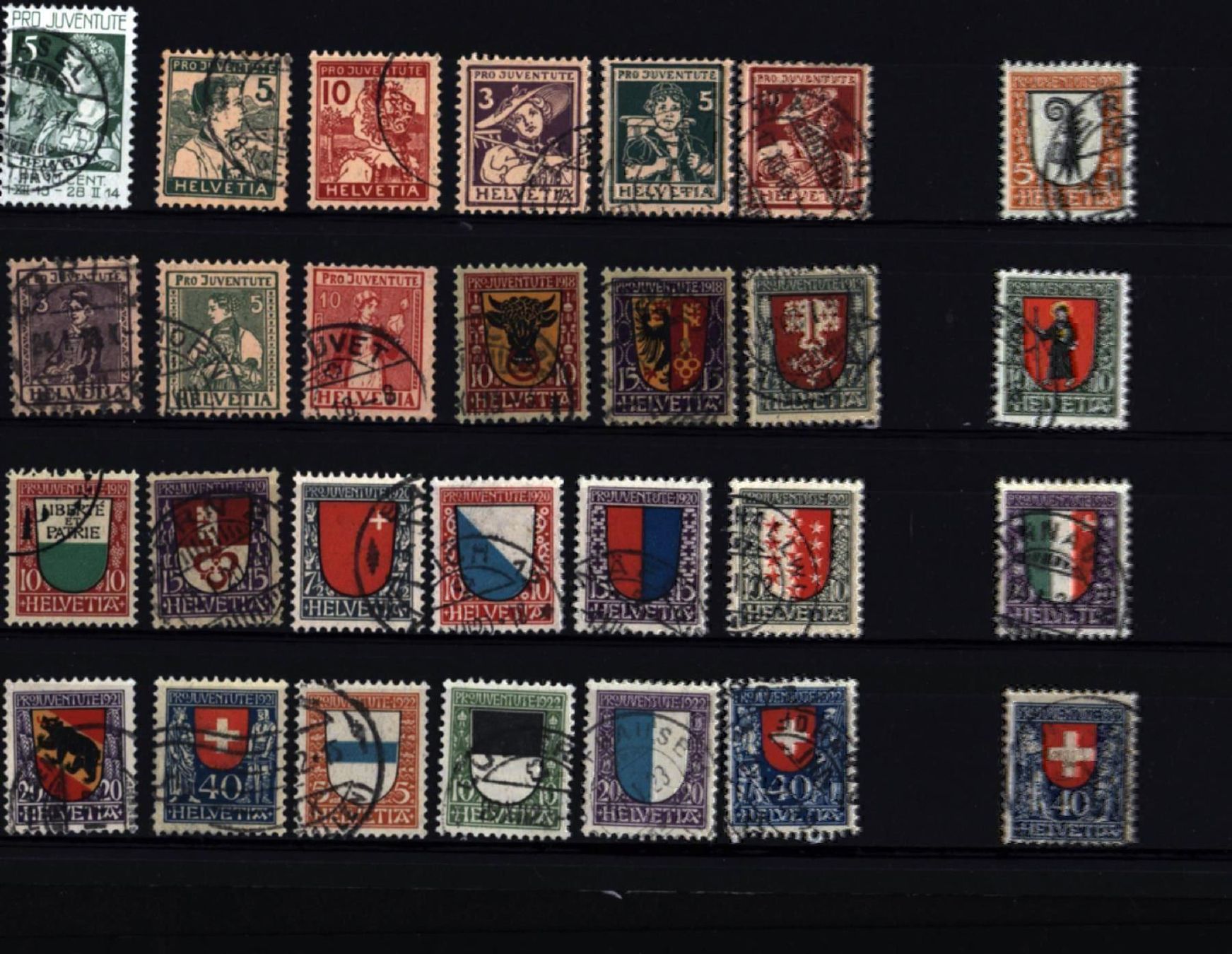 Alle Briefmarken: Pro Juventute Anfangswerte (PJ527) – Gebraucht aus Seuzach von Harri19