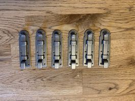 6 Riegel für Möbel