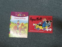 Duo Papa Moll gebraucht/Malbuch neu