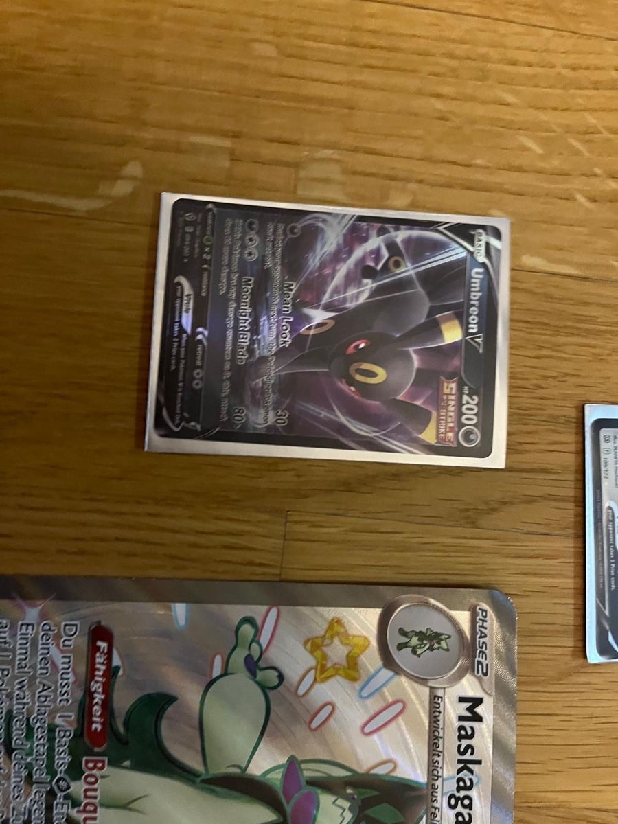 Cartoline: Pokemon Karten Set 7 Stück gebraucht – Usato da Basel venduto da K.Bliedi 1