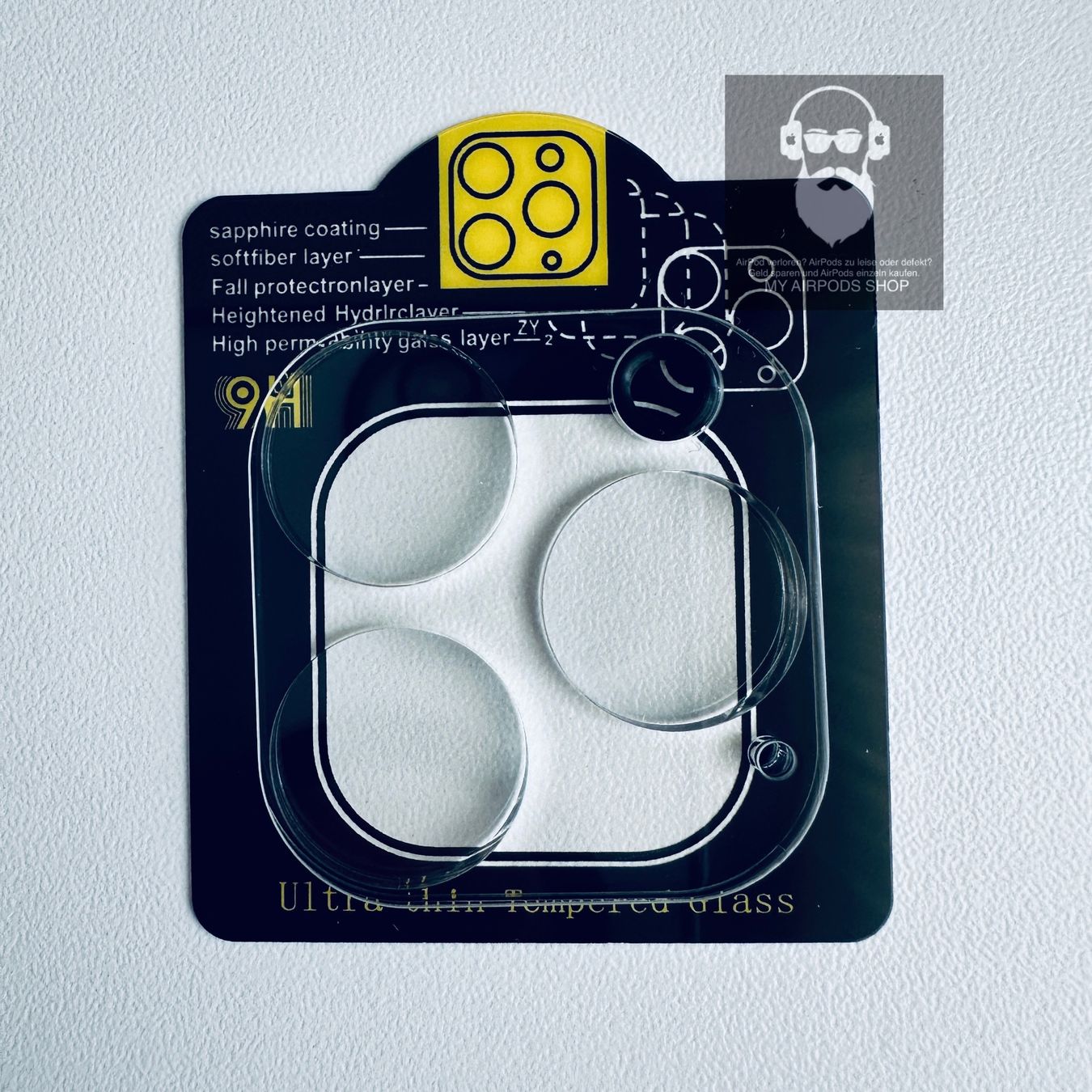 Panzerglass Covers & Schutzfolien: iPhone 15 Pro / 15 Pro Max Kamera Glas Panzer Schutz HD 9H – Neu (gemäss Beschreibung) aus Basel von MY.AIRPODS.SHOP 1