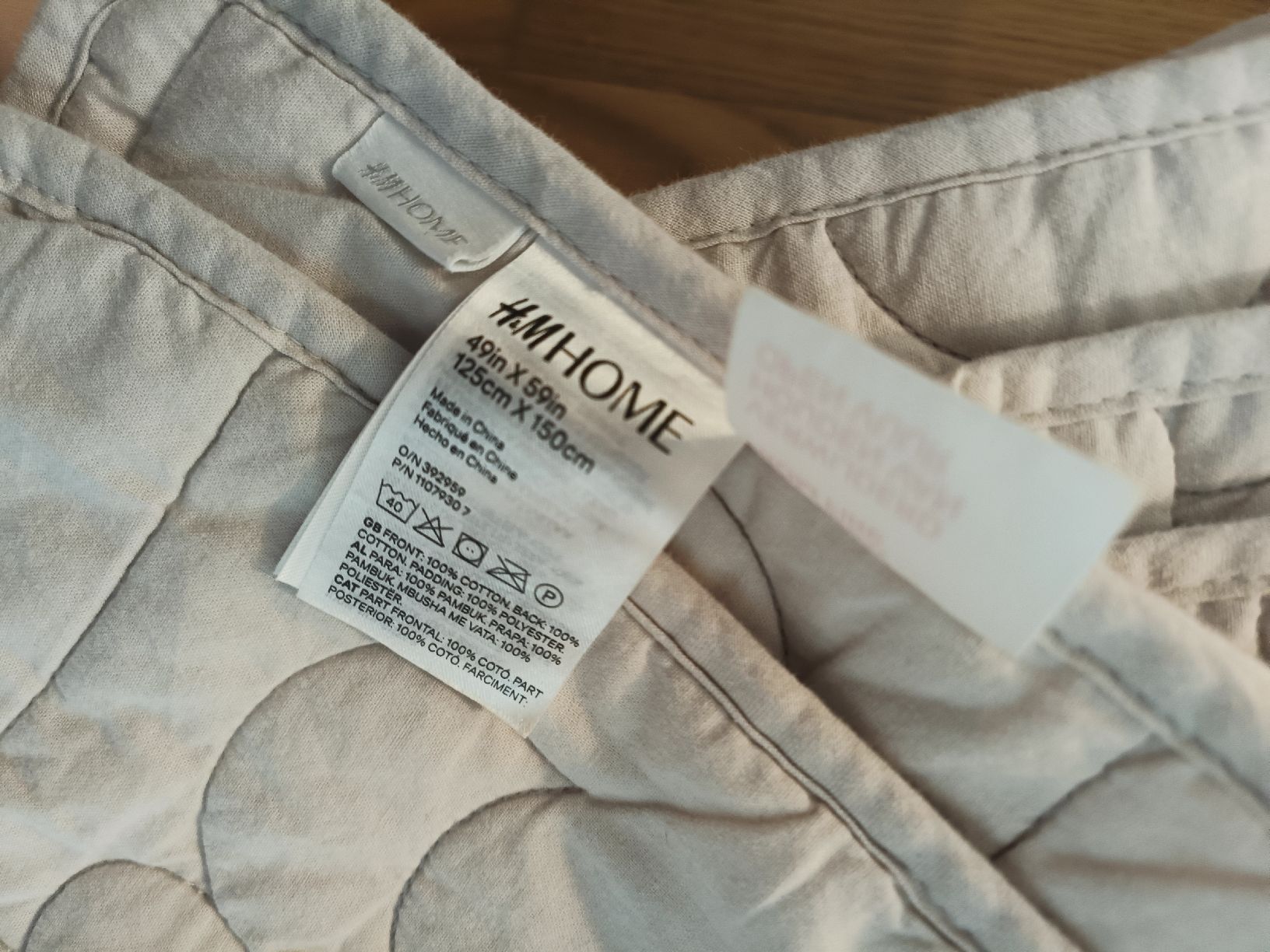 Coperte: Baumwolle Decke, H&M HOME – Nuovo (secondo la descrizione) da Muri AG venduto da Mupuputs 1