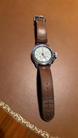 Montre chronographe Nautica bracelet cuir 