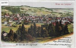 Gruss aus Langnau i.E. - Litho 1902