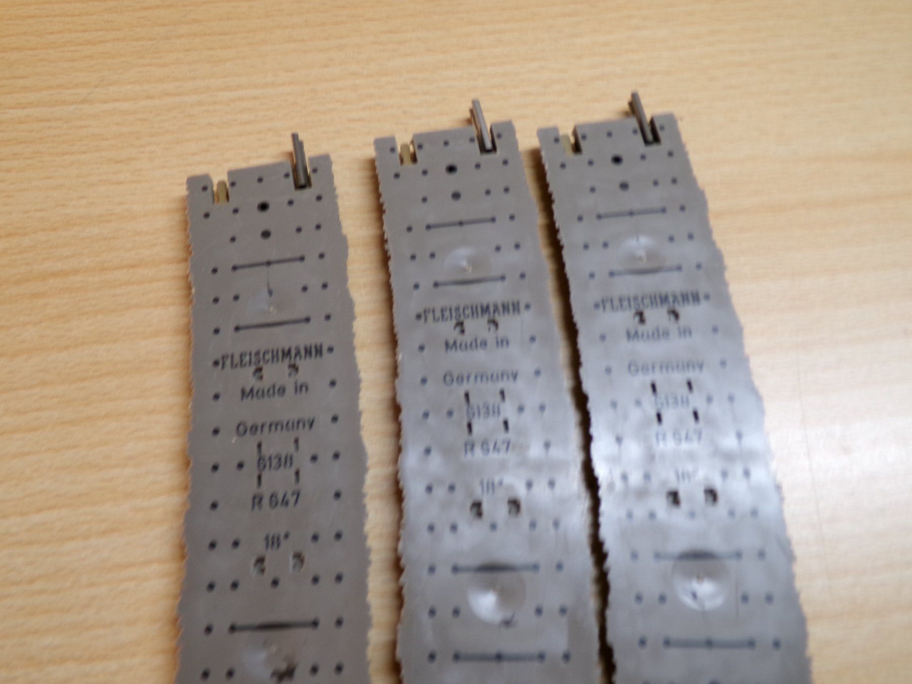 Fleischmann Modelleisenbahnen: Fleischmann H0 Profigleis 3x6138 – Gebraucht aus Hombrechtikon von Se9 6