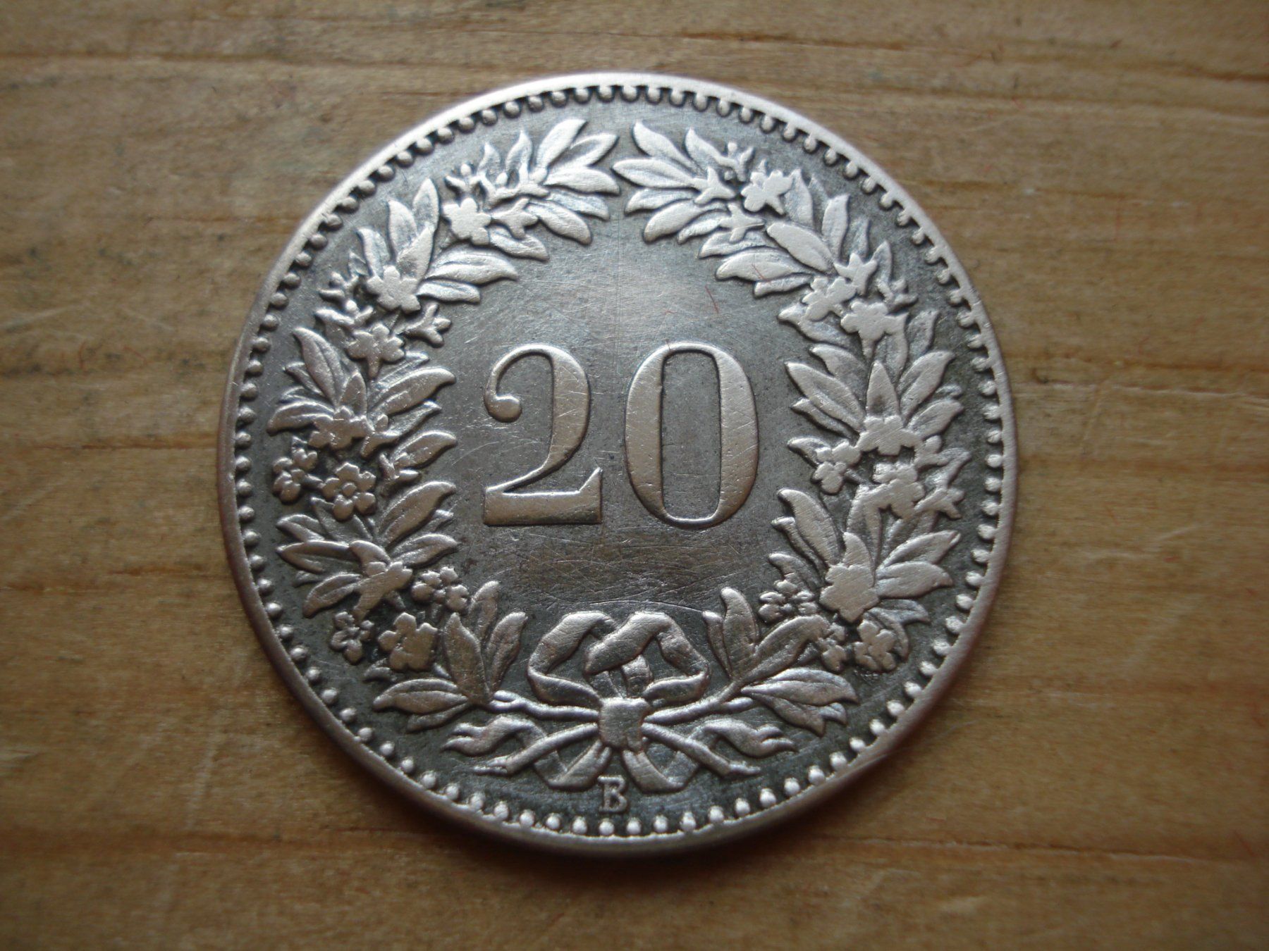 Tutti le monete: (N1) 20 Rappen  1858  VZ – Usato da Erlach venduto da Net-Coins 1