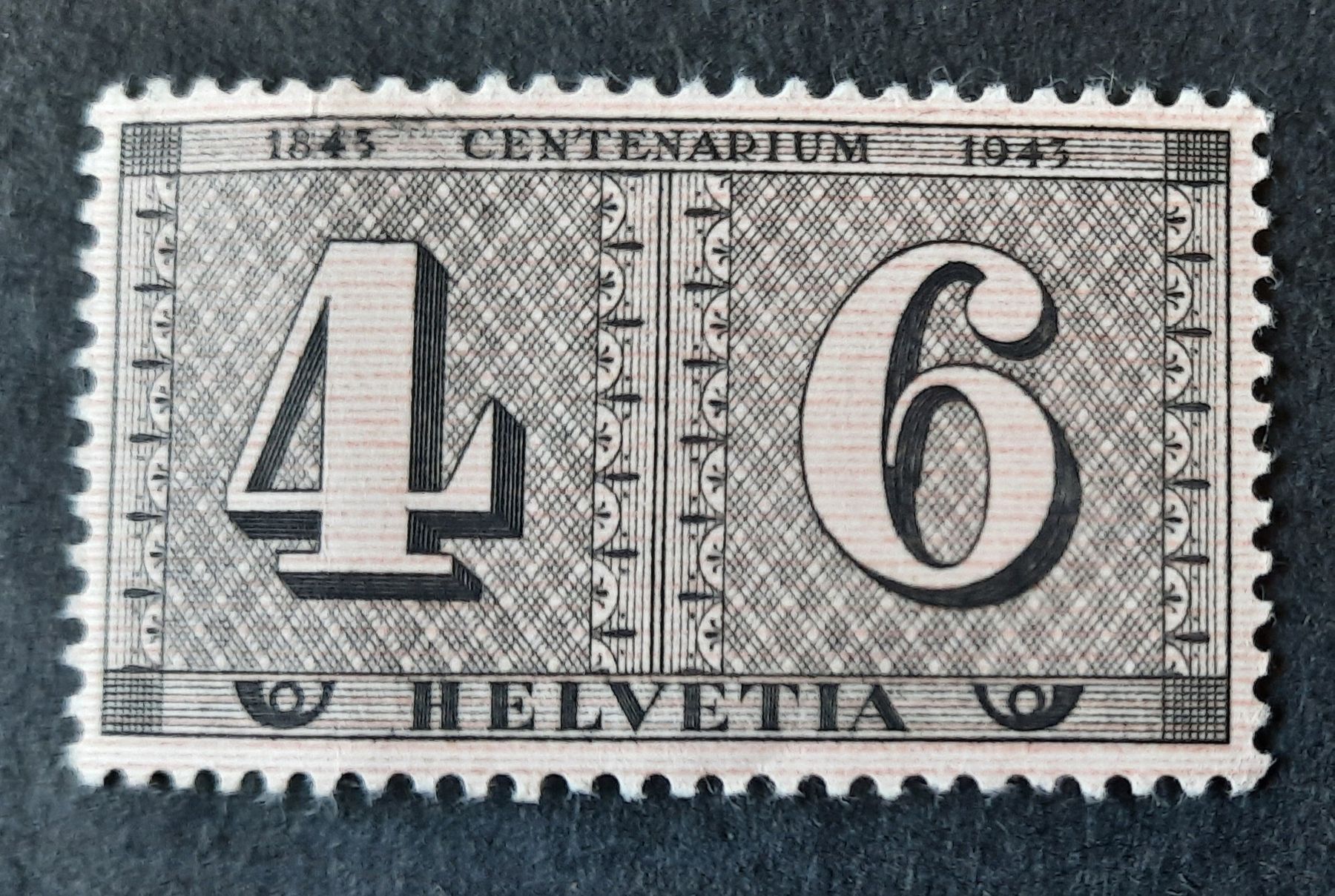 Tutti i francobolli: 1-4-5 Centenaire des timbres-poste suisses. – Usato da GENEVE venduto da Pjeronimo 4