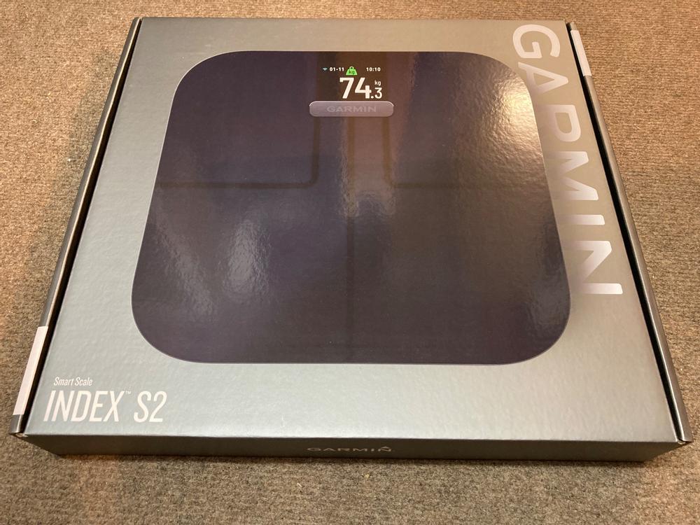 GARMIN Index S2 Smart Scale, Bilancia pesapersone smart