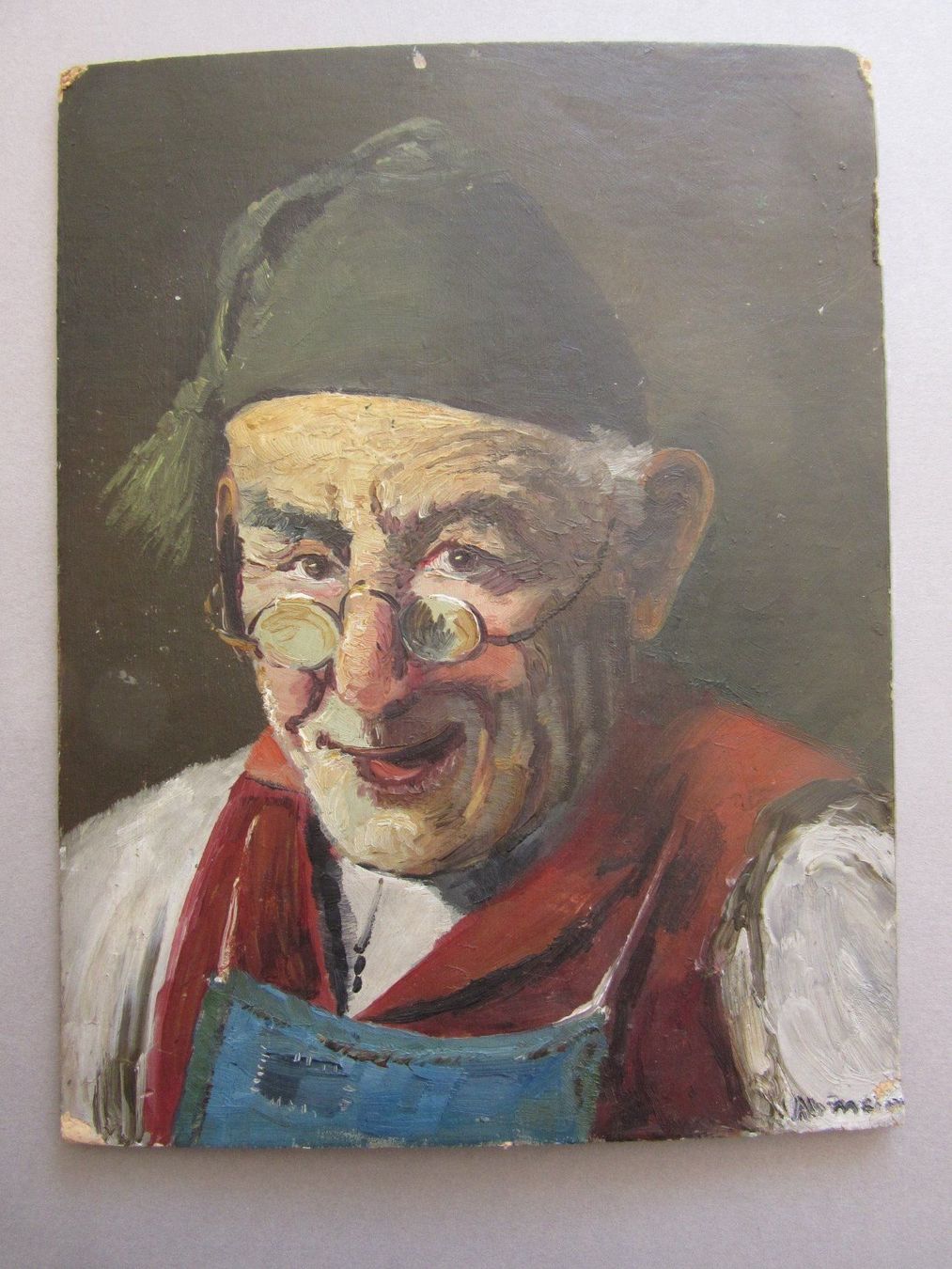 Dipinti: Franz ABSMAIER  ORIGINAL OEL AUF MALPAPPE – Usato da Gersau venduto da grafik-kunst