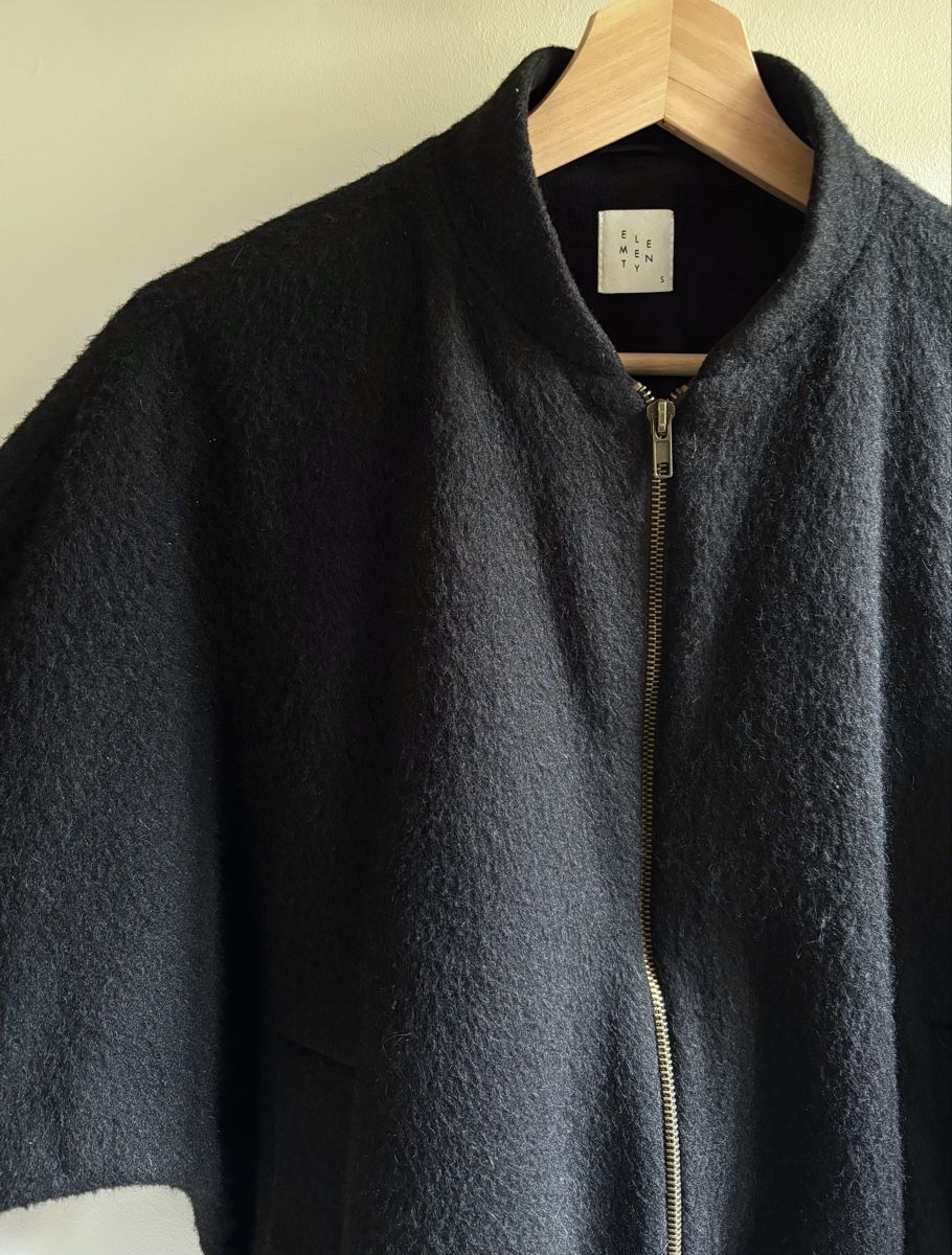 Jacken: Wool blend female oversized bomber jacket Elementy S – Gebraucht aus Villard-sur-Chamby von kamila_1024 1