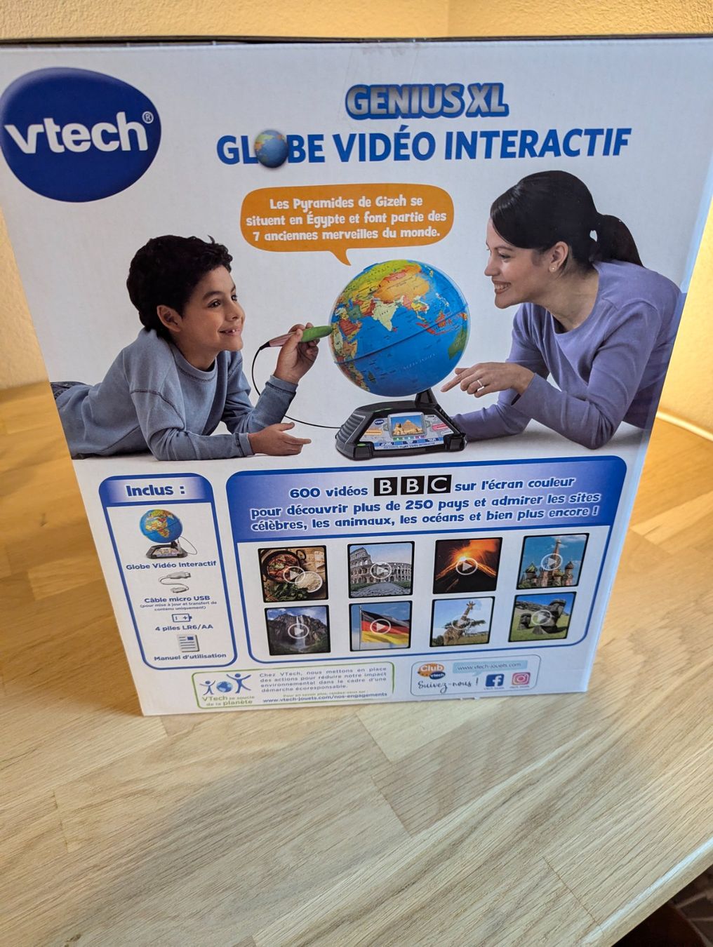Vtech Giocattoli: VTECH Globe vidéo interactif Genius XL – Nuovo e nell'imballaggio originale da Attalens venduto da cam_mq9h 7