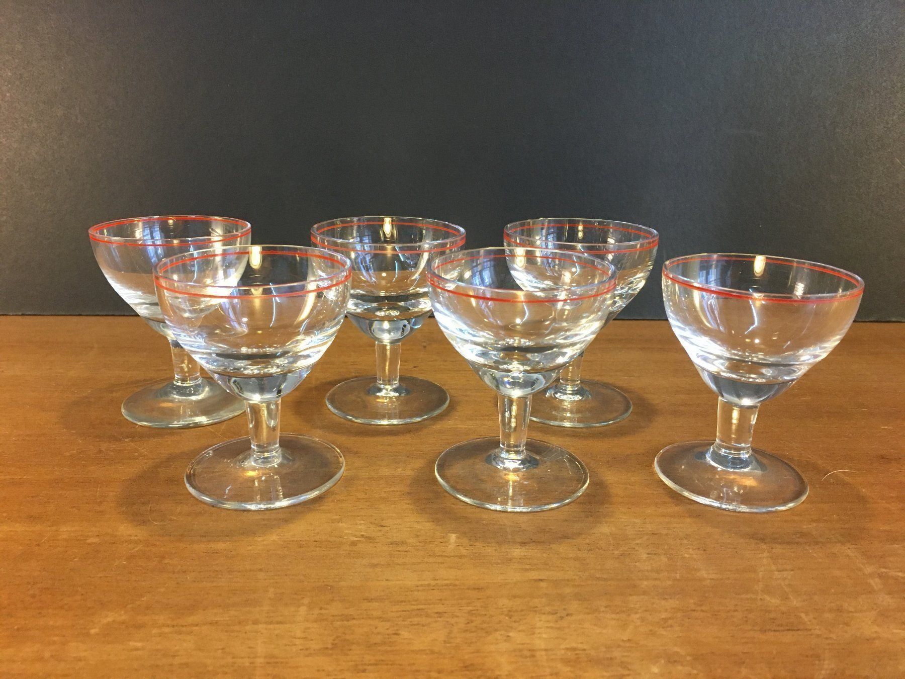 Bicchieri: Vintage 6 Gläser, ca. 7 cm. hoch – Usato da Schaffhausen venduto da vintageville 3