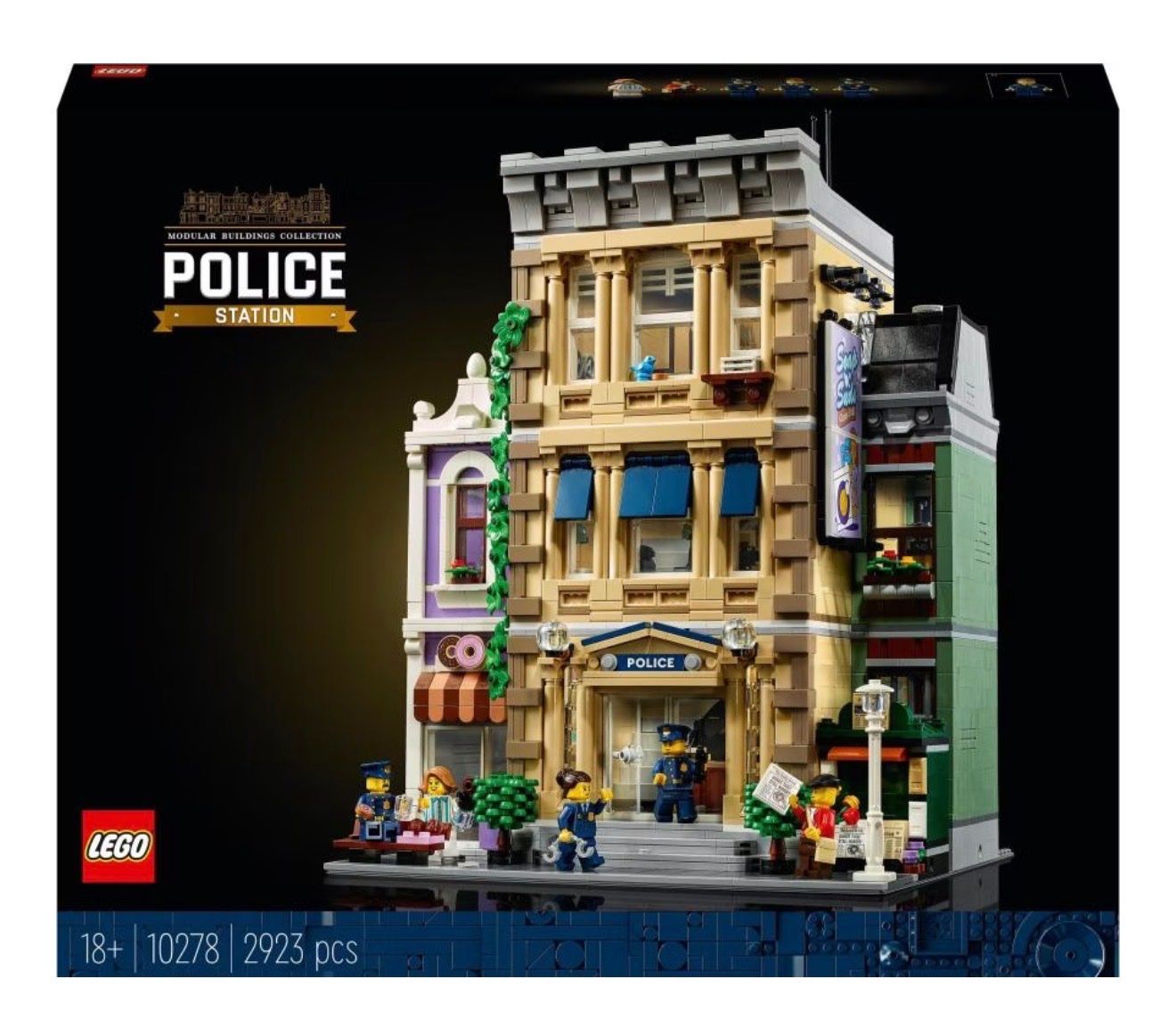 Lego Kit di costruzioni: LEGO Polizei Revier 10278 - Modular Buildings Collection – Usato da Seon venduto da Savogna