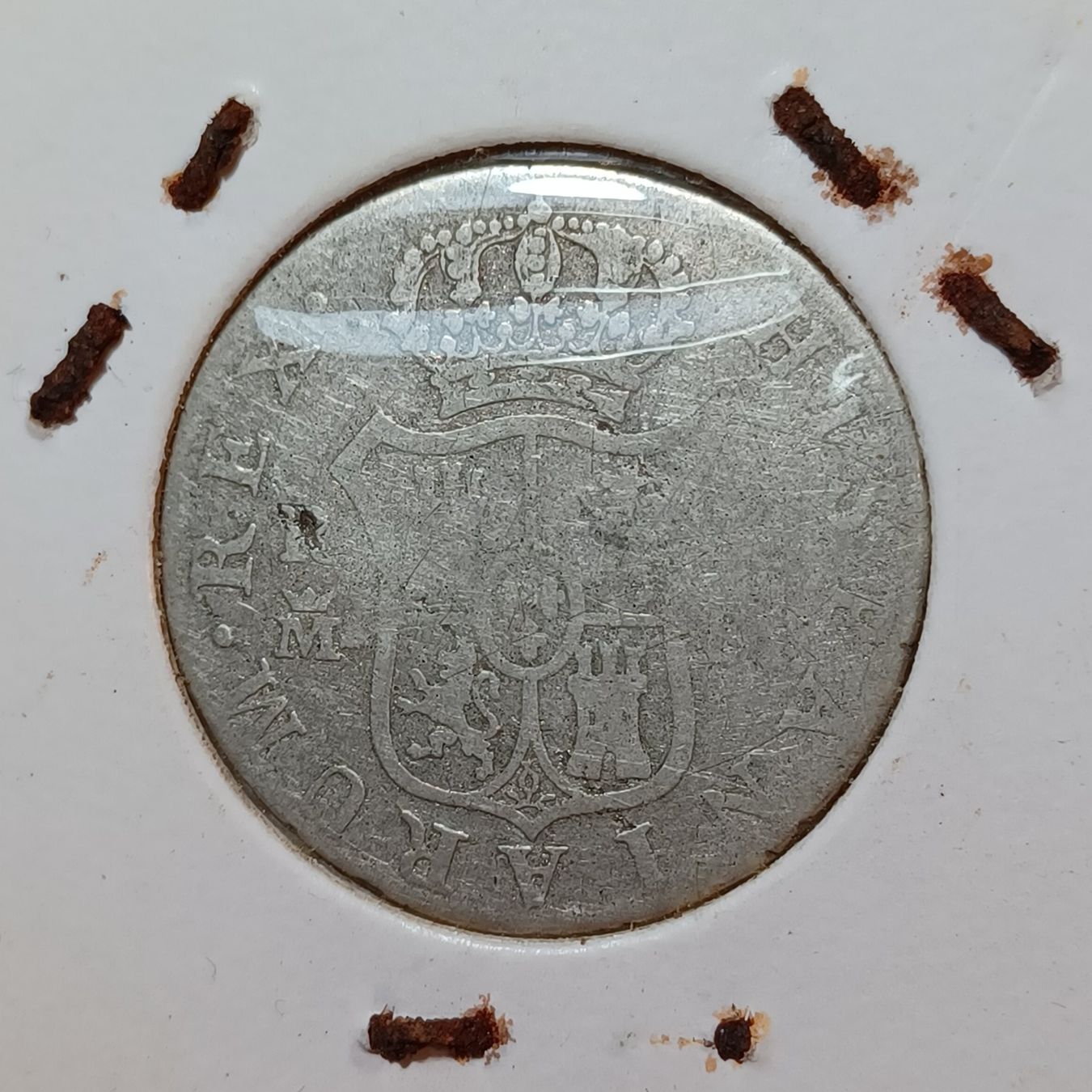 Alle Münzen: 2 Reales 1806 Spanien – Gebraucht aus Pfäffikon ZH von Welt_Muenzen 1