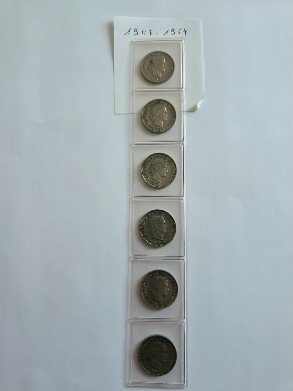Tutti le monete: Pièces de 20 ct. de 1891 à 1993 – Usato da Concise venduto da coolinvest 4