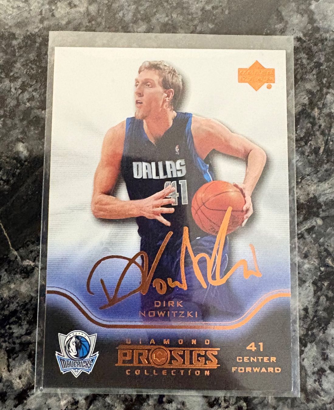 Nba Carte collezionabili: NBA Dirk Nowitzky UD Pro Sigs Card – Nuovo (secondo la descrizione) da Muttenz venduto da joba23