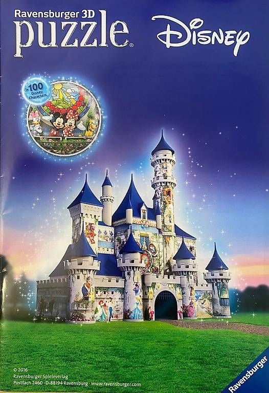 Puzzles: Puzzle 3D Disney Schloss – Gebraucht aus Rothenburg von Culebralinda 1