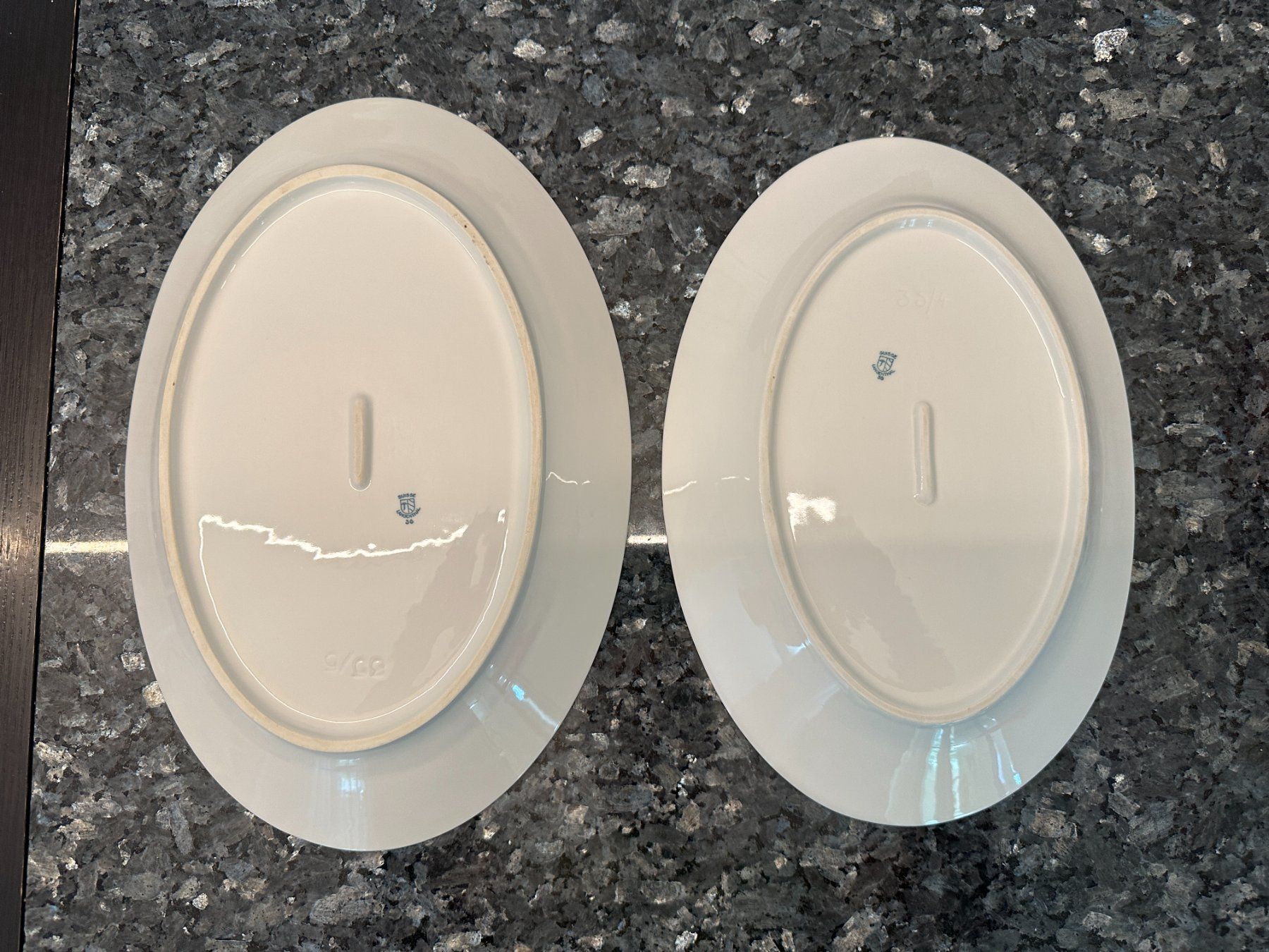 Piatti di portata: 2 Platten / Servierplatten Swiss Langenthal – Usato da Urdorf venduto da Erika666 4