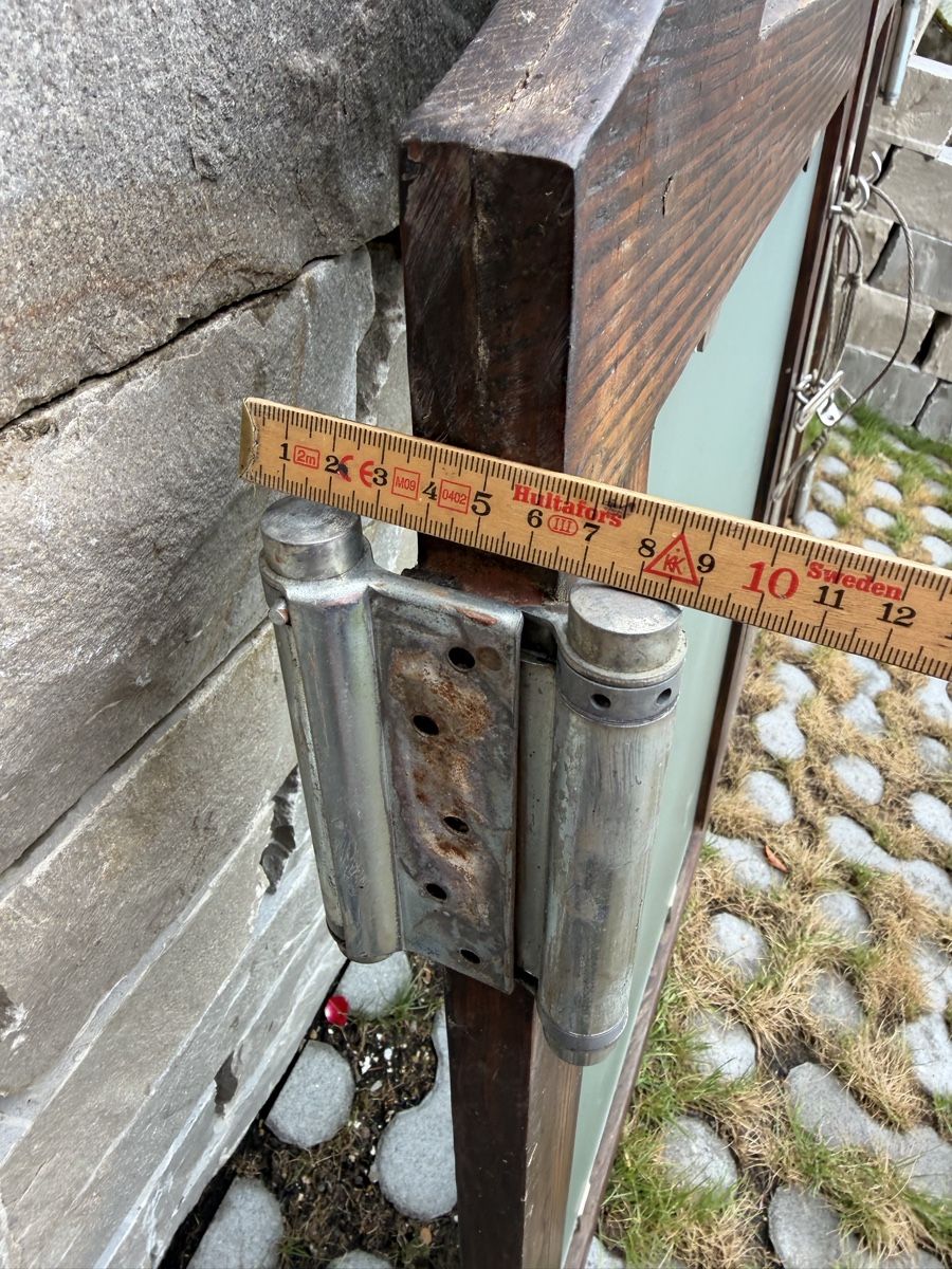 Porte: Holz-Gartentüre, 2 Stk, schwenkbar – Usato da Herbligen venduto da stb_7s6t 3