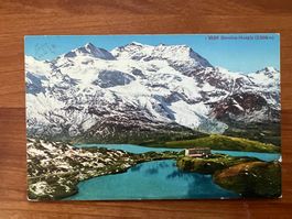 AK  1927 Bernina mit Hotelstempel  (G2045)