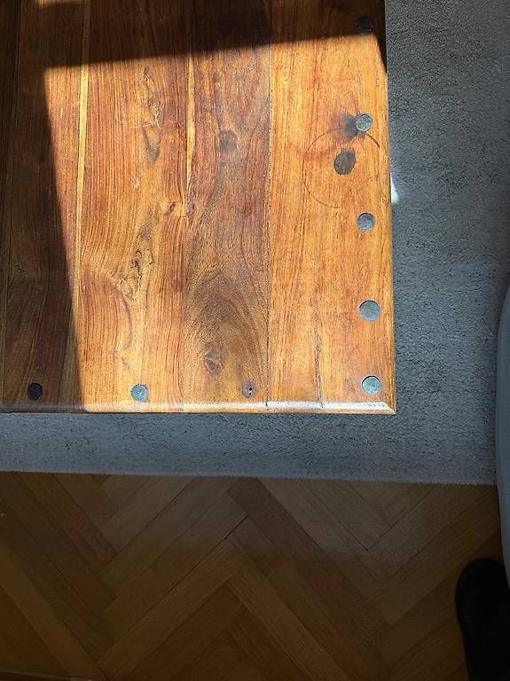 Tavoli: Couchtisch massiv Holz antik gross – Usato da Basel venduto da aro_dvz8 3