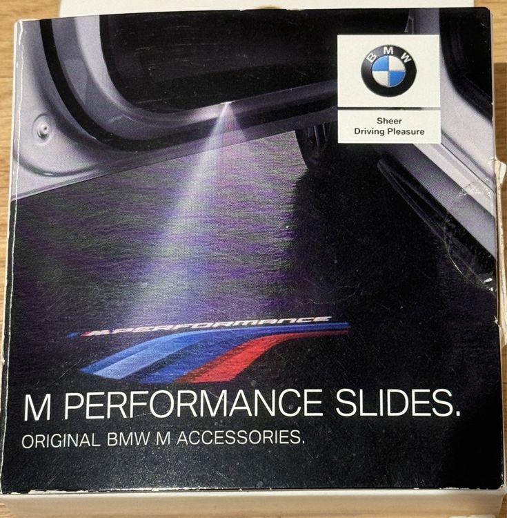 Proiettore Logo BMW M Performance - Diapositive Per Porta Originali 63312469631 - Foto 7