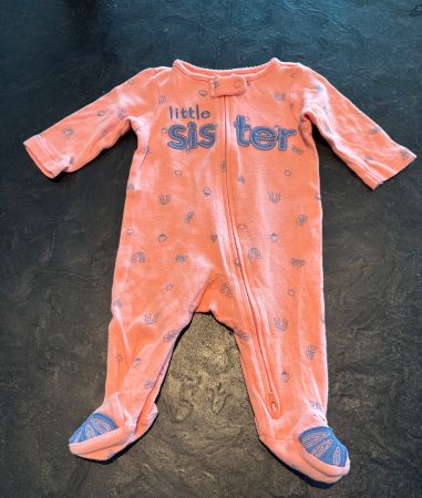Baby Pyjamas, Gr 3M, "Little Sister" - Carter’s